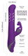 Commotion Samba Purple Rabbit Vibrator by BMS Enterprises - Product SKU CNVEF -EBMS95115