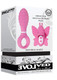 Double Date Couples Pink Set Butterfly Finger Ring & Plug by Evolved Novelties - view 4
