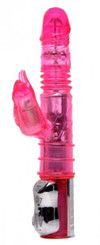 Orgasmic Jumping 7 Function Thrusting Rabbit - Pink by XR Brands