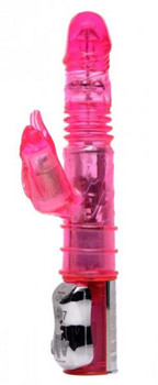 Orgasmic Jumping 7 Function Thrusting Rabbit - Pink by XR Brands