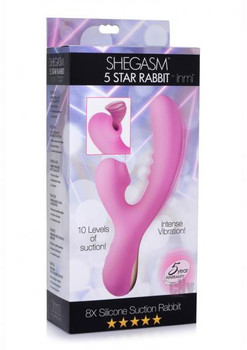 The Inmi 5 Star 8x Suction Rabbit Pink Sex Toy For Sale