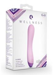 Wellness G Curve Purple Sex Toy