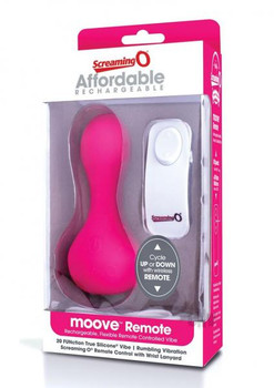 Moove Remote Vibe Pink Sex Toys