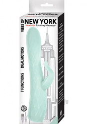 Vibes Of New York Heat Up Rotating Aqua Sex Toy