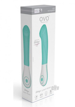 Ovo Silkskyn Gspot Vibrator Aqua by Xgen, Llc.