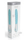 Ovo Silkskyn Ribbed Vibrator Blue by Xgen, Llc.
