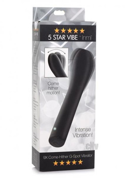 Inmi 5 Star Come Hither Black Sex Toy