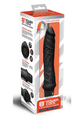 Pc Girthy Realistic Vibrator 8 Black Adult Sex Toys