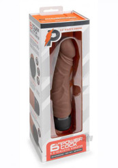 Pc Realistic Vibrator 6.5 Dk Brown Best Adult Toys