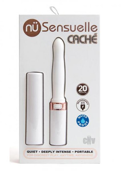 Sensuelle Cache 20 Func Vibe White by Novel Creations Usa Inc
