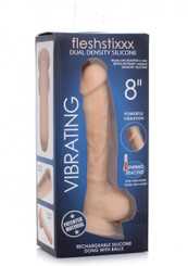 Fleshstixxx Vibe Dildo W/balls 8 Light Sex Toy