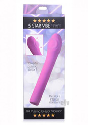 Inmi 5 Star 9x Pulsing Gspot Vibe Pink Best Adult Toys