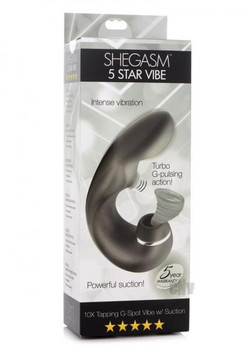The Inmi Shegasm 5 Star Tapping Black Sex Toy For Sale