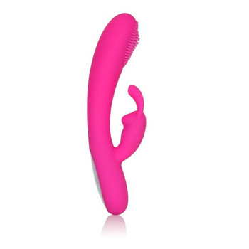 Embrace Massaging Rabbit with Pleasure Ball Pink Best Sex Toys