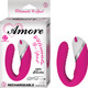 Ultimate Silicone Rechargeable 12 Function Waterproof G Spot Vibe Pink by NassToys - view 2
