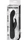 Vibes Of New York Rabbit Massager Black by NassToys - Product SKU CNVEF -EN2883 -2