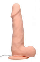 7 inches Disco Dick Donnie Rotating Dildo Beige