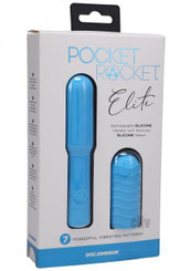 Pocket Rocket Elite Blue by Doc Johnson