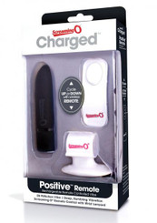 Charged Positive Remote Control Black Sex Toys