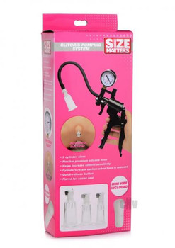 Size Matters Clitoris Pumping System Adult Toy