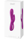 Ovo K3 Silicone Rabbit Waterproof Light Violet And Chrome - view 2