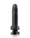 Real Feel Deluxe No 07 Vibrating Dildo Black 9 Inch by Pipedream - Product SKU CNVEF -EPD1517 -23