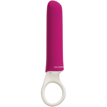 iVibe Select iPlease Silicone Grip Ring Pink White Vibrator Adult Sex Toy