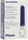 iVibe Select iPlease Silicone Grip Ring Purple White Vibrator by Doc Johnson - Product SKU CNVEF -EDJ -6026 -06 -3