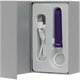 Doc Johnson iVibe Select iPlease Silicone Grip Ring Purple White Vibrator - Product SKU CNVEF-EDJ-6026-06-3
