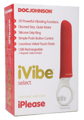 Ivibe Select Iplease Limited Ed Red Adult Toy