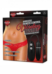 Wireless Remote Vibe Panty Sm Red Adult Toys
