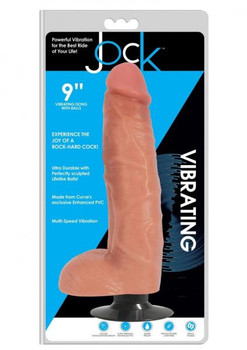 Jock Vibrating Dong W/balls 9 Vanilla Best Sex Toy