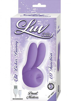 Luv Clit Licker Bunny Purple by Novelties By Nass-walk Inc