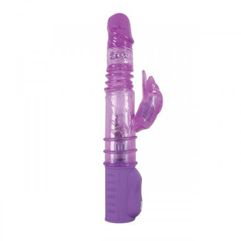 Bunny Tron Thruster Vibe Purple Adult Sex Toys