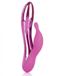 Dazzled Radiance Rabbit Style Vibrator Pink Sex Toy