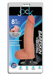 Jock Bareskin Vibe Dong W/balls 8 Van Sex Toys
