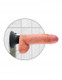 King Cock 7 inches Cock with Balls Vibrating Beige by Pipedream - Product SKU CNVEF -EPD5406 -21