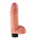 Pipedream King Cock 7 inches Cock with Balls Vibrating Beige - Product SKU CNVEF-EPD5406-21