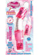 Orgasmalicious Luv Bunny Vibrator Waterproof Cotton Candy Pink by NassToys - Product SKU CNVEF -EN2038 -1