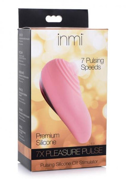 The Inmi 7x Pleasure Pulse Clit Stim Pink Sex Toy For Sale