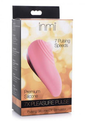 Inmi 7x Pleasure Pulse Clit Stim Pink Adult Toys