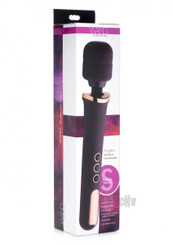 Wand Ess Sceptor Wand Masgr Blk Adult Sex Toys