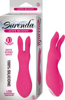 Surenda Love Bunny Pink Vibrator Adult Toy