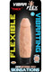 Skinsations Thick Vibra-Flex 6 inches Dildo Beige by Hott Products - Product SKU CNVEF -EWT3086