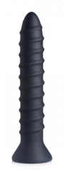 Power Screw 10X Spiral Vibrator Black Sex Toy