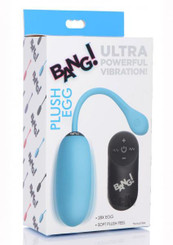 Bang 28x Plush Egg And Remote Blue Best Adult Toys
