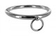 Ladies Rolled Steel Bondage Collar with Ring Adult Toys