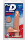 The D Perfect D Vibrating Dildo 7 inch Vanilla Beige by Doc Johnson - Product SKU CNVEF -EDJ -1701 -01 -2