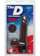 The D Perfect D Vibrating Dildo 7 inch Chocolate Brown by Doc Johnson - Product SKU CNVEF -EDJ -1701 -03 -2
