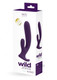 Wild Rechargeable Dual Vibe Purple Sex Toy